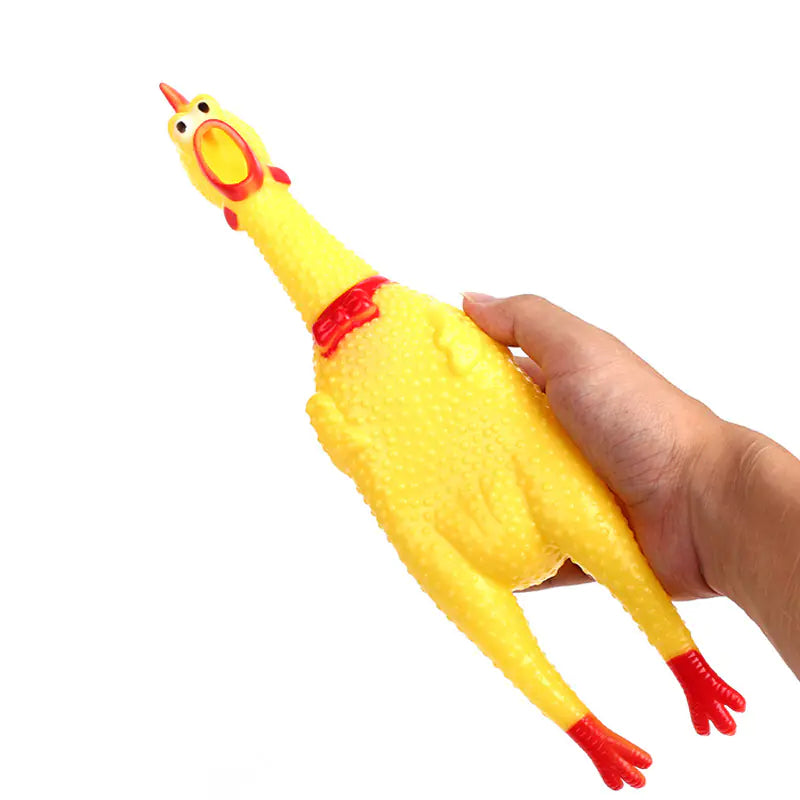 Brinquedo Galinha Squeaky