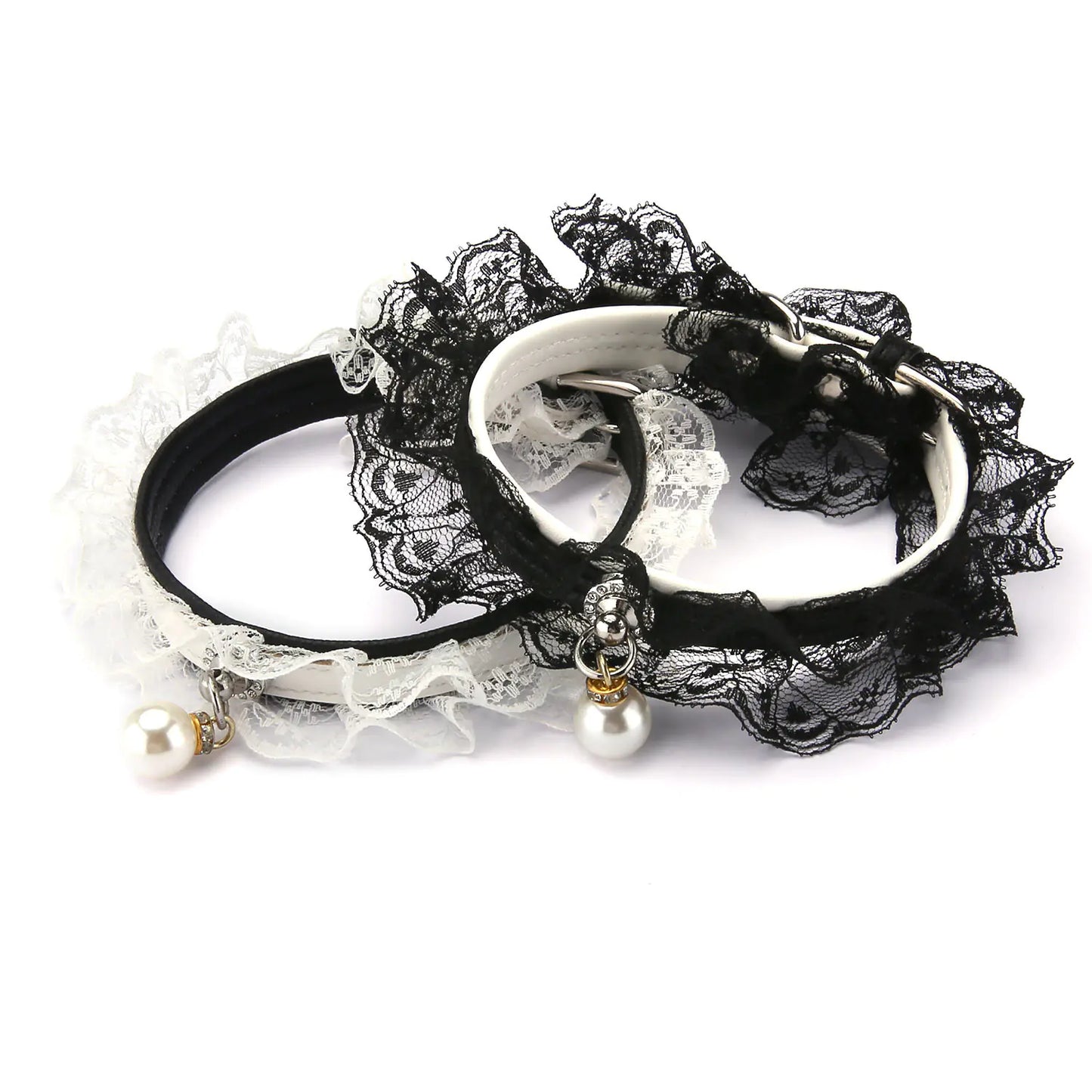 Coleira para Gato de Renda