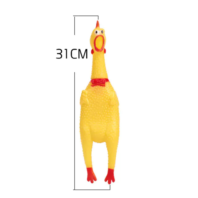 Brinquedo Galinha Squeaky