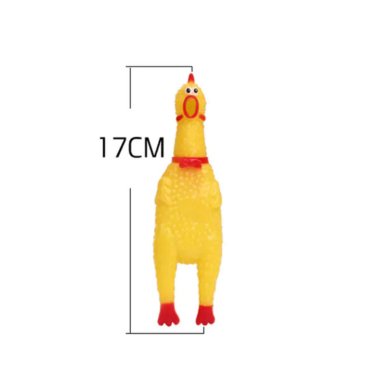 Brinquedo Galinha Squeaky