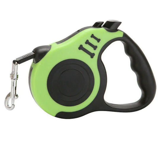 Coleira retrátil automática para cães